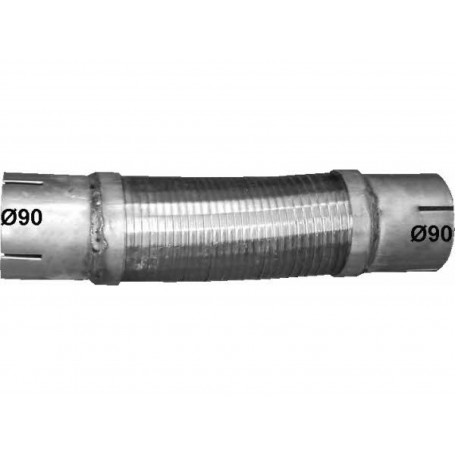 Гофра Mersedes Atego/Citaro/Conecto 97- (69.691) Polmostrow Алюм. Гофра Mersedes Atego/Citaro/Conecto 97- (69.691) Polmostrow Алюм.