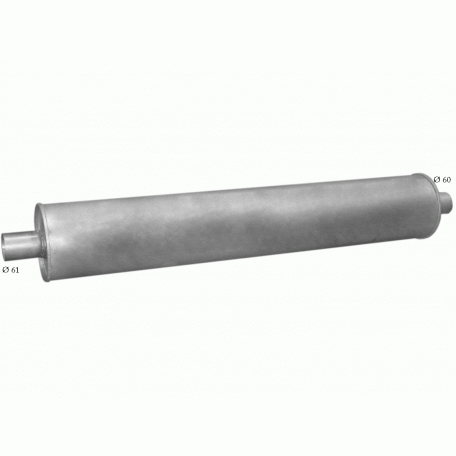 Глушник Мерседес Л323/710 (Mercedes L 323/710) 813 din 50304 (Размеры: 181mm; L = 1050mm) (69.42) Polmostrow Алюм.