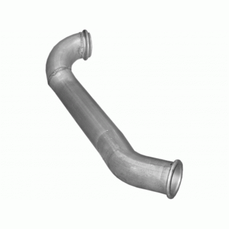 Труба глушителя Volvo FL6 90-99 (75.17) Polmostrow Алюм.