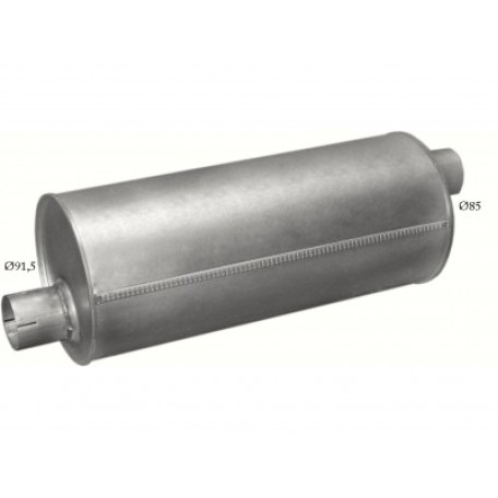 Глушитель Даф/DAF 2100,2300,2500,2700 /Бова Европа (BOVA EUROPA) (61.04) Polmostrow Алюм.