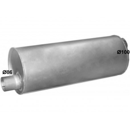 Глушник Мерседес СК (Mercedes Sk) 17-35 ton (69.78) Polmostrow Алюм.