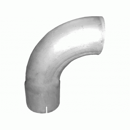 Труба глушителя Mercedes Actros/Axor din 53760 (69.206) Polmostrow Алюм.