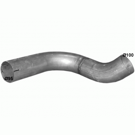 Труба Мерседес (Mercedes) (69.87) Polmostrow Алюм. Труба Мерседес (Mercedes) (69.87) Polmostrow Алюм.