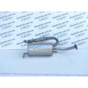 Глушник ДЕУ Матіз (Daewoo Matiz) 0.8/1.0 05-10 (05.70) Польща Polmostrow алюмінізірованний