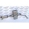 Резонатор Форд Скорпіо (Ford Scorpio) 2.0i-8V, 2,0i-16V, 2.3 10/94-97 (08.263) Polmostrow алюмінізірованний