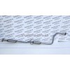 Резонатор Хонда Цивік (Honda Civic) 87-91 1.3/1.4 3/4D (09.48) Polmostrow алюмінізірованний