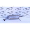 Глушник Хюндай Гетс (Hyundai Getz) 1.1i-12V 02-, 1.3i-12V 02-06 (10.63) Polmostrow алюмінізірованний