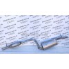 Глушник Мазда 3 (Mazda 3) 2.0 03-09 (12.12) Polmostrow алюмінізірованний