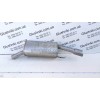 Глушитель Опель Тигра (Opel Tigra) 1.4i; 1.6i -16V kat 94-97 (17.265) Polmostrow алюминизированный