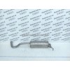 Глушник Шкода Румстер (Skoda Roomster) 1.2D/1.4D/1.6D/1.9D 06- (24.69) Polmostrow алюмінізірованний