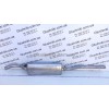 Глушник Фольксваген Джетта (Volkswagen Jetta) 1.3/1.6 89-92 (30.45) Polmostrow алюмінізірованний