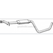 Резонатор Вольво 440/460 (Volvo 440/460) 1.6/1.7/1.8 1991-1997, (284-261), Bosal алюмінізований, 31.51