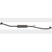 Глушник передній Ніссан Мікра (Nissan Micra) 1.0-1.4i 03-05 (284-553) Bosal 15.240 алюмінізірованний