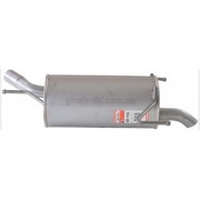 Глушник Опель Корса С (Opel Corsa С) 1.2/1.4-16V 2000-2006 , (185-619), Bosal алюмінізований, 17.543 Глушник Опель Корса С (Opel Corsa С) 1.2/1.4-16V 2000-2006 , (185-619), Bosal алюмінізований, 17.543