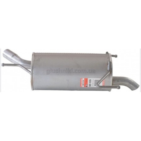 Глушник Опель Корса С (Opel Corsa С) 1.2/1.4-16V 2000-2006 , (185-619), Bosal алюмінізований, 17.543 Глушник Опель Корса С (Opel Corsa С) 1.2/1.4-16V 2000-2006 , (185-619), Bosal алюмінізований, 17.543