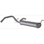 Глушник Ситроен C1 (Citroen C1)/Пежо С1 (Peugeot 107)/То (Тойота Айго) 05-14 (135-721) Bosal (04.233) алюмінізований