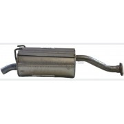 Глушник Хонда Цивік 7 (Honda Civic 7) 1.4/1.6 16V хетчбек 2001-2005 , (163-391), Bosal алюмінізований, 09.116