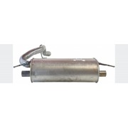 Глушник задній Форд Куга (Ford Kuga) 2.0 TD 08-12 (154-491) Bosal 08.72 алюмінізований