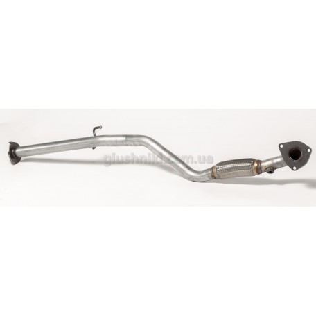 Труба приемная ДЭУ Ланос (Daewoo Lanos) 1.5 Geely (с гофрой) Euro 3 (TF69Y0-1203010-31) Bosal алюминизированный