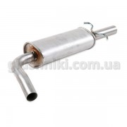 Резонатор Фольксваген Гольф 4 (Volkswagen Golf IV)/Фольксваген Бора (Volkswagen Bora)/ Вред Окавиа (Skoda Octavia)/ Ауди А3 (Audi A3)/ Сеат Леон (SEAT LEON) 1.4/1.6/1.9SDi 199 ), Bosal алюминизированный, 30.233