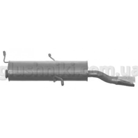 Глушитель задний Peugeot 306 94-02, (190-233).