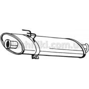 Глушитель передний Рено Мастер II (Renault Master II) 2.5D 97-01 (200-269) Bosal 21.282 алюминизированный Глушитель передний Рено Мастер II (Renault Master II) 2.5D 97-01 (200-269) Bosal 21.282 алюминизированный