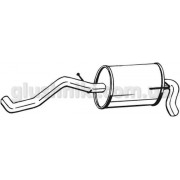 Глушитель задний Сеат Ароса (Seat Arosa)/Фольксваген Лупо (Volkswagen Lupo) 1.4 TDi, 1.7 SDI 99-05 (227-473) Bosal 23.70 алюминизированный