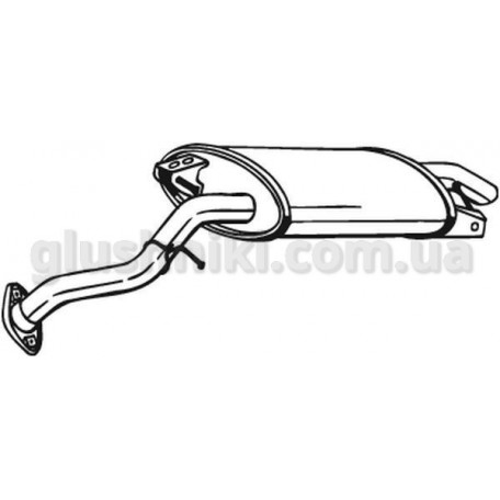 Глушник Тойота Королла Версо (Toyota Corolla Verso ) 05-09 (228-081) Bosal алюмінізірованний Глушник Тойота Королла Версо (Toyota Corolla Verso ) 05-09 (228-081) Bosal алюмінізірованний