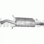 Глушник задній Вольво В40 (Volvo V40) (31.97) 1.6/1.8/1.9 00-04 (235-165) Bosal 31.97 алюмінізірованний