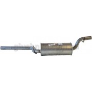 Резонатор Ford Focus 1 (Ford Focus 1) 1.6i 16V хэтчбек/седан/универсал 1998-2004, (280-257), Bosal алюминизированный, 08.390