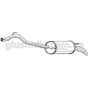 Глушитель Volkswagen Транспортер (Volkswagen Transporter) 1.9TD; 2.4D LWB/SWB 96-, (282-691), Bosal алюминизированный, 30.251