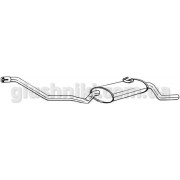 Глушник Фольксваген Поло (Volkswagen Polo) 1.0-1.4 90-94 , (283-561), Bosal алюмінізований, 30.143
