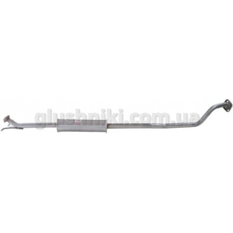 Глушник передній Опель Агила Б (Opel Agila B) 08-10 (286-365) Bosal алюмінізований