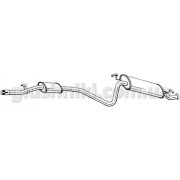 Глушитель Фиат Сисенто (Fiat Seicento) 1.1, (287-149), Bosal алюминизированный, 07.175