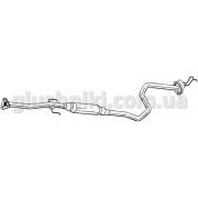 Глушник передній Хонда Сивик V (Honda Civic V) 91-95 (287-617) Bosal 09.51 алюмінізірованний