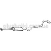 Резонатор Ніссан Альмера (Nissan Almera N16) 1.5/2.2 TDCi 00-06 , (288-093), Bosal алюмінізований, 15.368