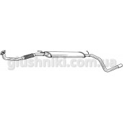 Глушник передній Фіат Стиль (Fiat Stilo) 1.6 -16V hat. kombi 01- (290-305) Bosal 07.504 алюмінізірованний