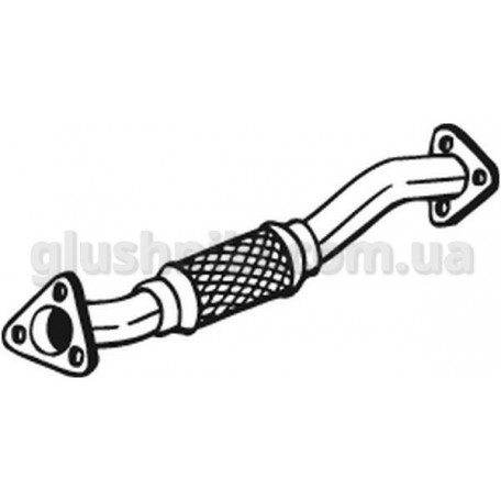 Приемная труба (штаны) Ситроен Джампер 3 (Citroen Jumper III)/Фиат Дукато 4 (Fiat Ducato IV) 2.2JTD/2.3JTD /Пежо Боксер 3 (Peugeot Boxer III) 2.2 HDi 2006-2011, (700-1 , 07.78