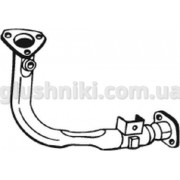 Труба колекторна Citroen Saxo/Peugeot 106 1.0i/1.1i 91-04, (741-009), Bosal алюмінізований, 04.324