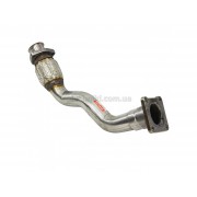 Труба приемная Сиат Толедо (Seat Toledo)/Фольксваген Гольф 3, Пассат Б3/Б4, Венто 3 (Volkswagen Golf III, Passat B3/B4, Vento III) (753-177) Bosal 30.342 алюминизированный