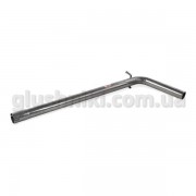 Труба средняя Сеат Ибица (Seat Ibiza)/Шкода Фабия (Skoda Fabia)/Фольксваген Поло (Volkswagen Polo) 1.4TDi, 1.9TDi 03-06 (801-181) Bosal 24.42 алюминизированная