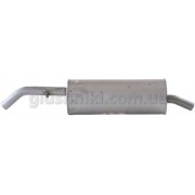 Глушник Сітроен С2 (Citroen C2)/Сітроен С3 (Citroen C3) 1.1 2002-2005 , (135-017), Bosal алюмінізований, 04.147