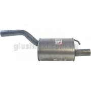 Глушник Форд Фокус 1 (Ford Focus 1) 1.6i 16V хетчбек 1998-2004 , (154-371), Bosal алюмінізований, 08.388 Глушник Форд Фокус 1 (Ford Focus 1) 1.6i 16V хетчбек 1998-2004 , (154-371), Bosal алюмінізований, 08.388