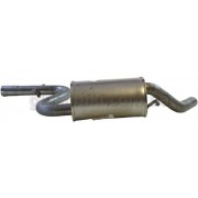 Резонатор Фольксваген Гольф 5/6 (Volkswagen Golf V/VI) 1.4 TSi Бензин 2007-2012 , (233-181), Bosal алюмінізований, 30.630