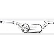 Резонатор Форд Фокус 2/Фокус С-Макс (Ford Focus 2/Focus C-Max) 2.0 16V 2004-2007, (278-165), Bosal алюмінізований, 08.67