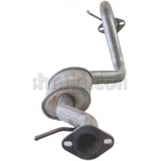 Резонатор (средний глушитель) Ниссан Кашкай (Nissan Qashqai) 1.2/1.6 2013-, (284-803), Bosal алюминизированный, 15.63