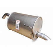 Глушник Ниссан Ноут (Nissan Note) 06- (145-127) Bosal (15.21) алюмінізований