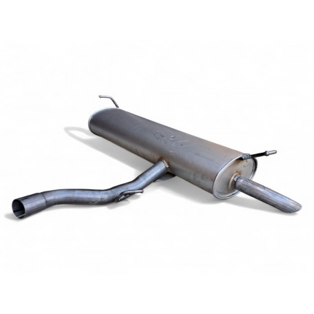 Глушитель Ниссан Кашкай (Nissan Qashqai J10) 2.0i 16V бензин 2006-, (145-203), Bosal алюминизированный, 15.57