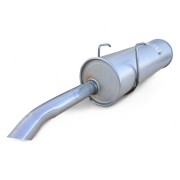 Глушитель Пежо 405 (Peugeot 405) 1.4/1.6/1.8/1.9 бензин/1.9 Дизель-поезд 1987-1997, (190-787), Bosal алюминизированный, 19.04