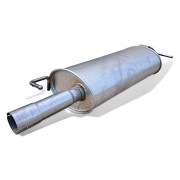 Резонатор Фольксваген Транспортер 5 (Volkswagen Transporter V) 1.9 TDi турбо дизель 2003-2009 , (233-575), Bosal алюминизированный, 30.211